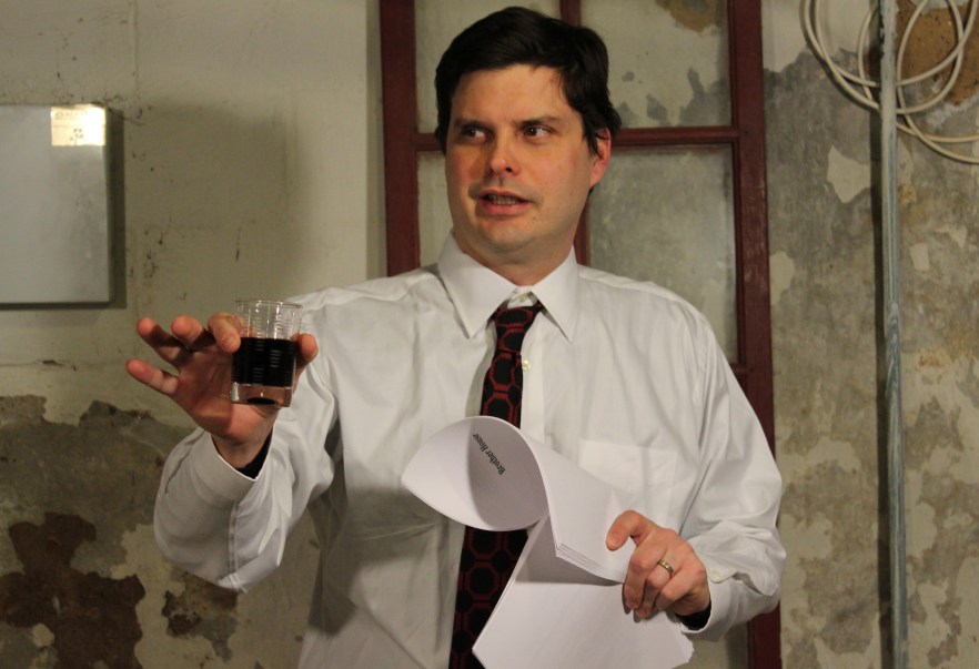 Josh McIlvain of SmokeyScout Productions. Photo by Deb Crocker.